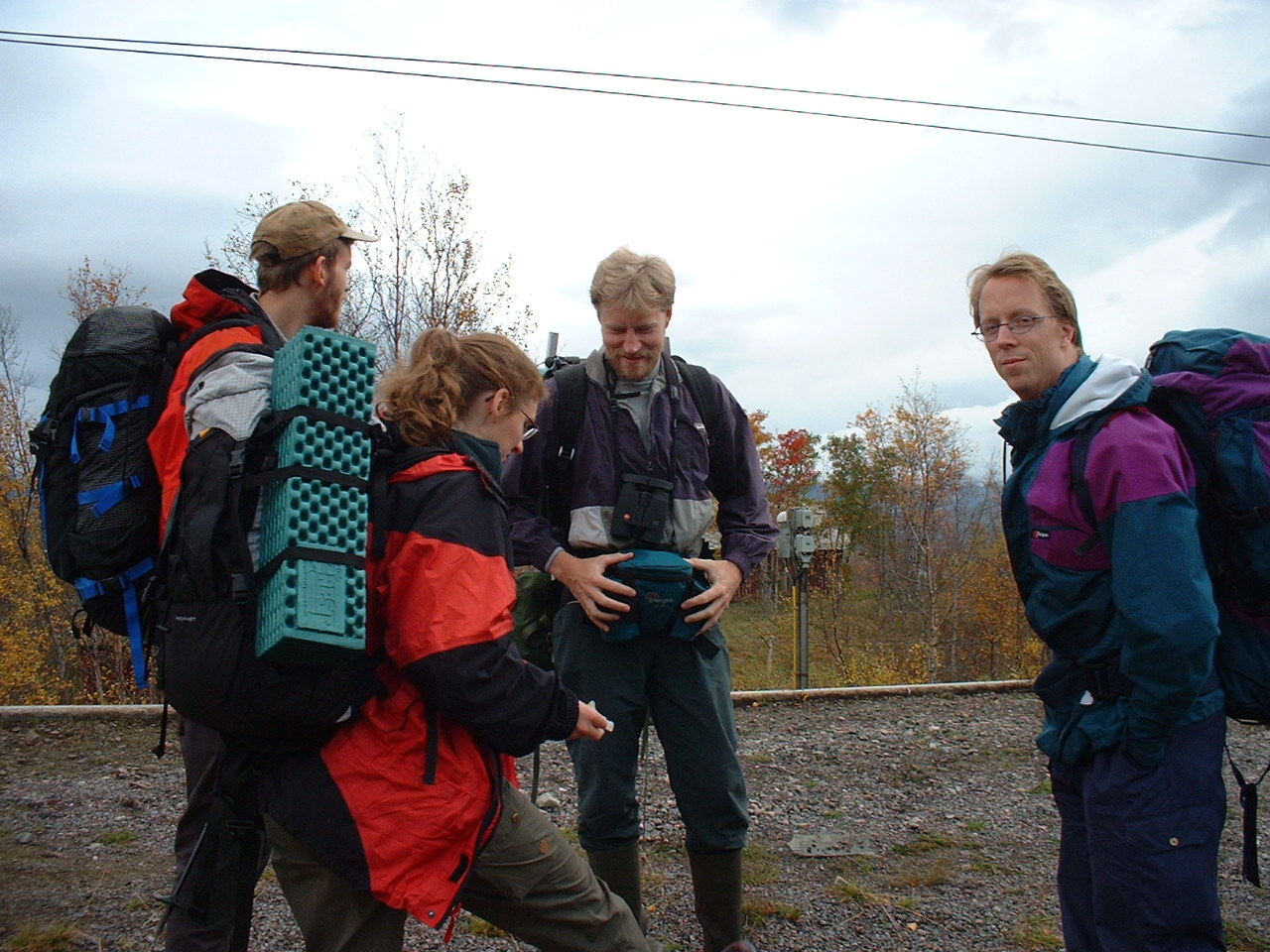 Arraival at Låktatjåkka